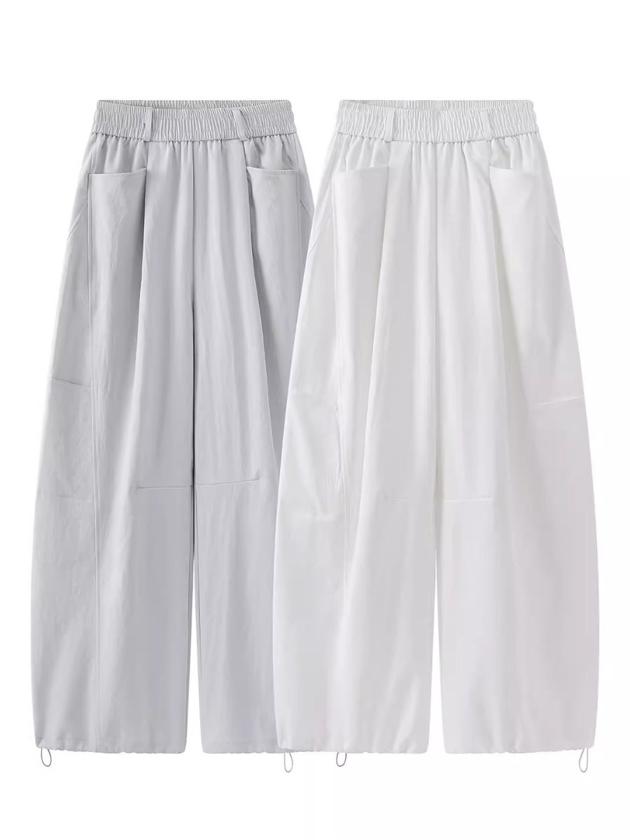 Panel Wide Tech Pants