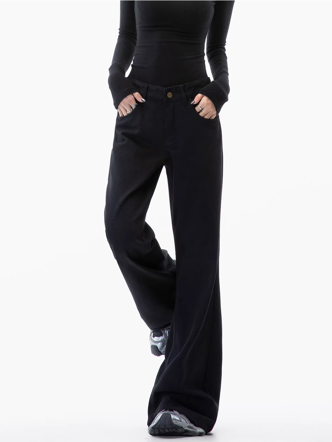 Clean Line Wide Flare Pants