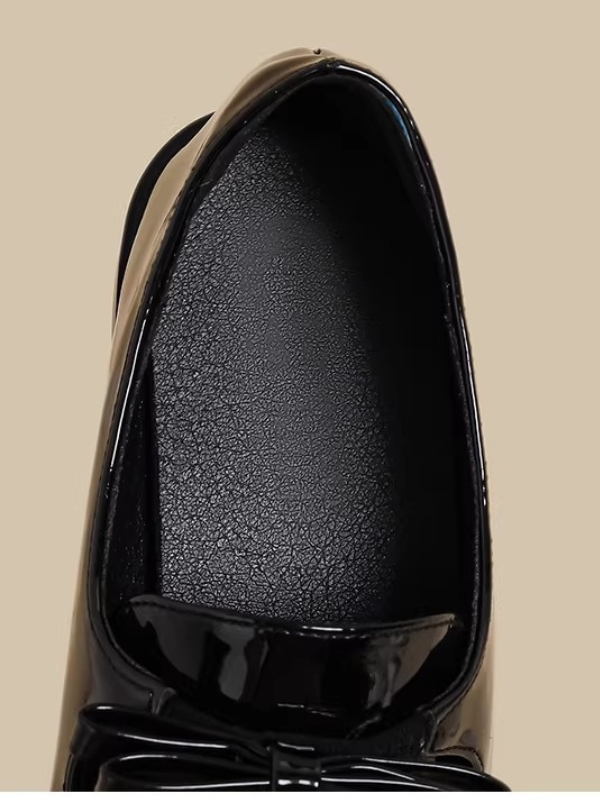 Ribbon Double Strap Flat Shoes