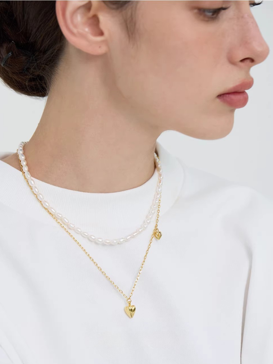 【EGO ACC】Soft Luster Pearl Necklace