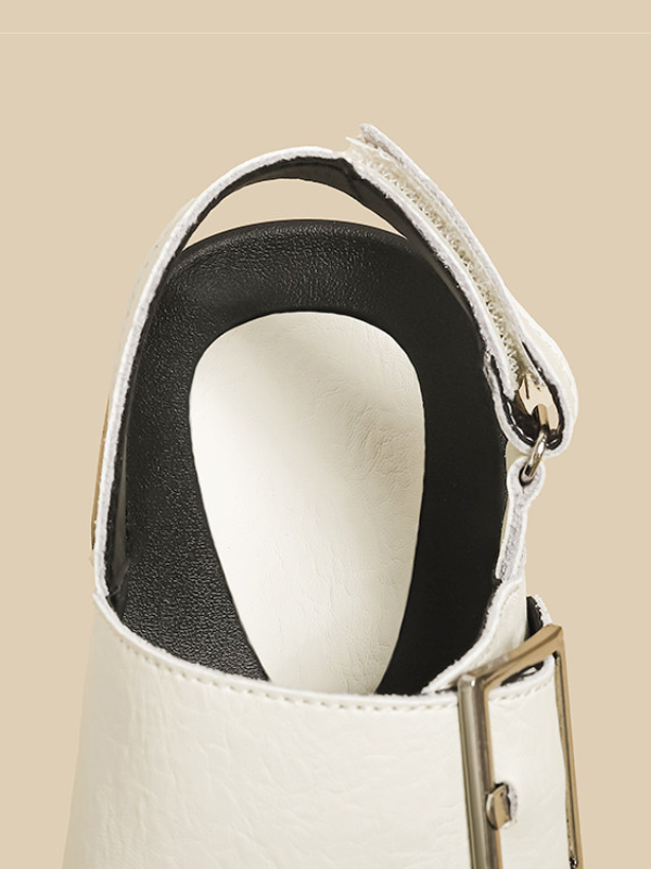 Double Buckle Platform Sandals（〜25.0cm）