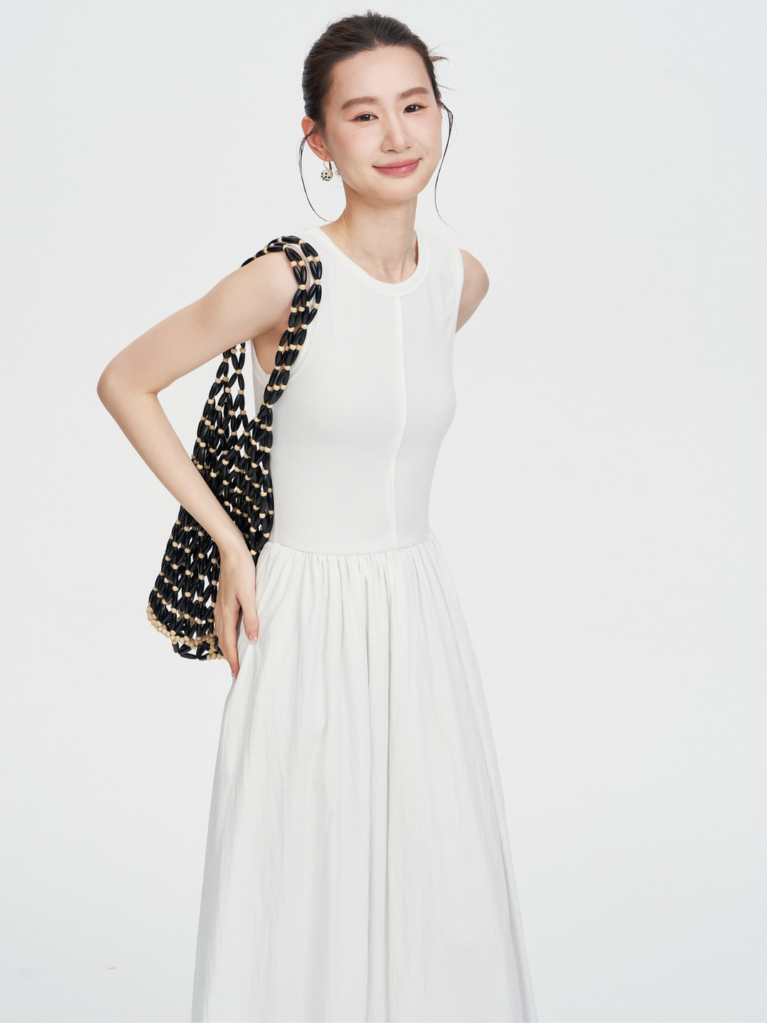 Sleeveless Knit Maxi Dress