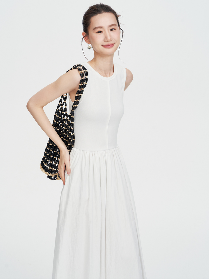 Sleeveless Knit Maxi Dress