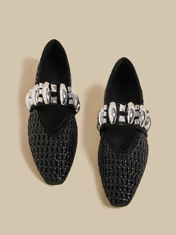Ornament Mesh Flats（〜25.0cm）