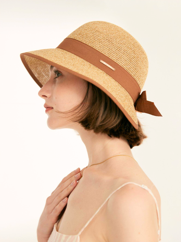 Classic Ribbon Straw Hat