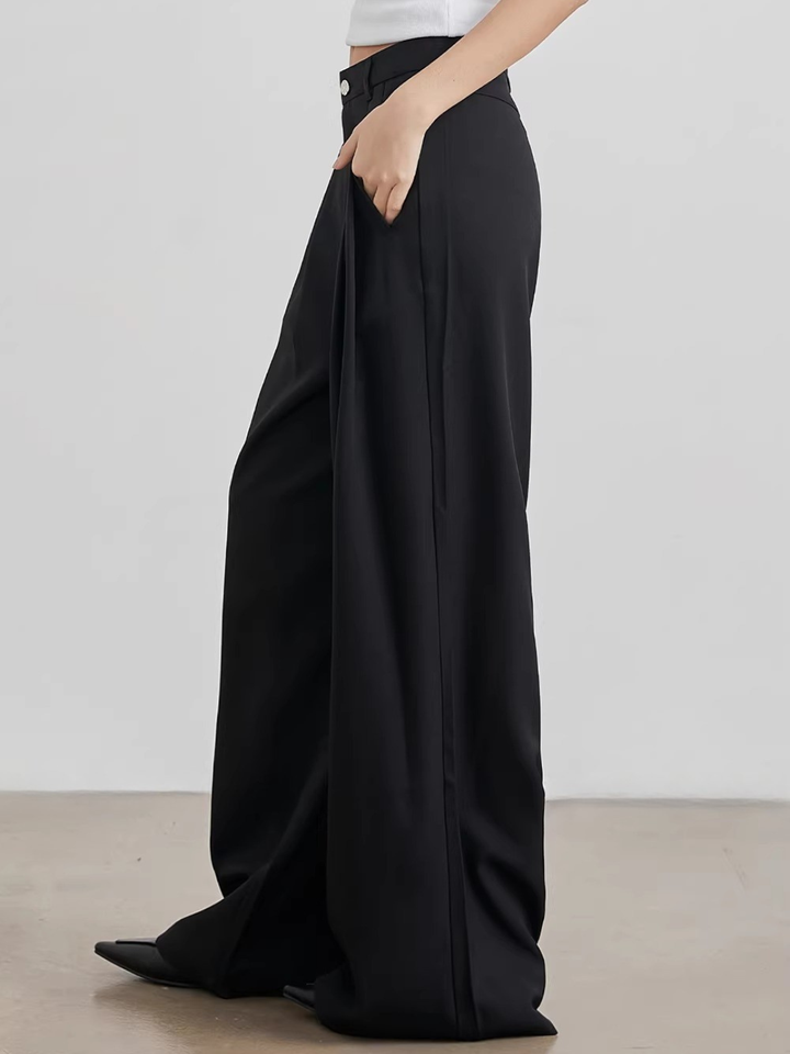 Tuck Wide Slacks