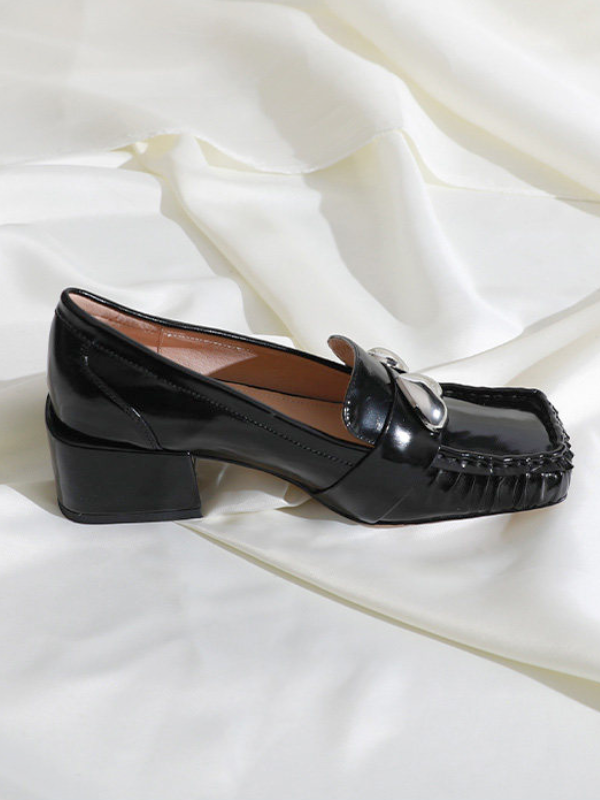 〈Pre Order〉Silver Heart Loafers