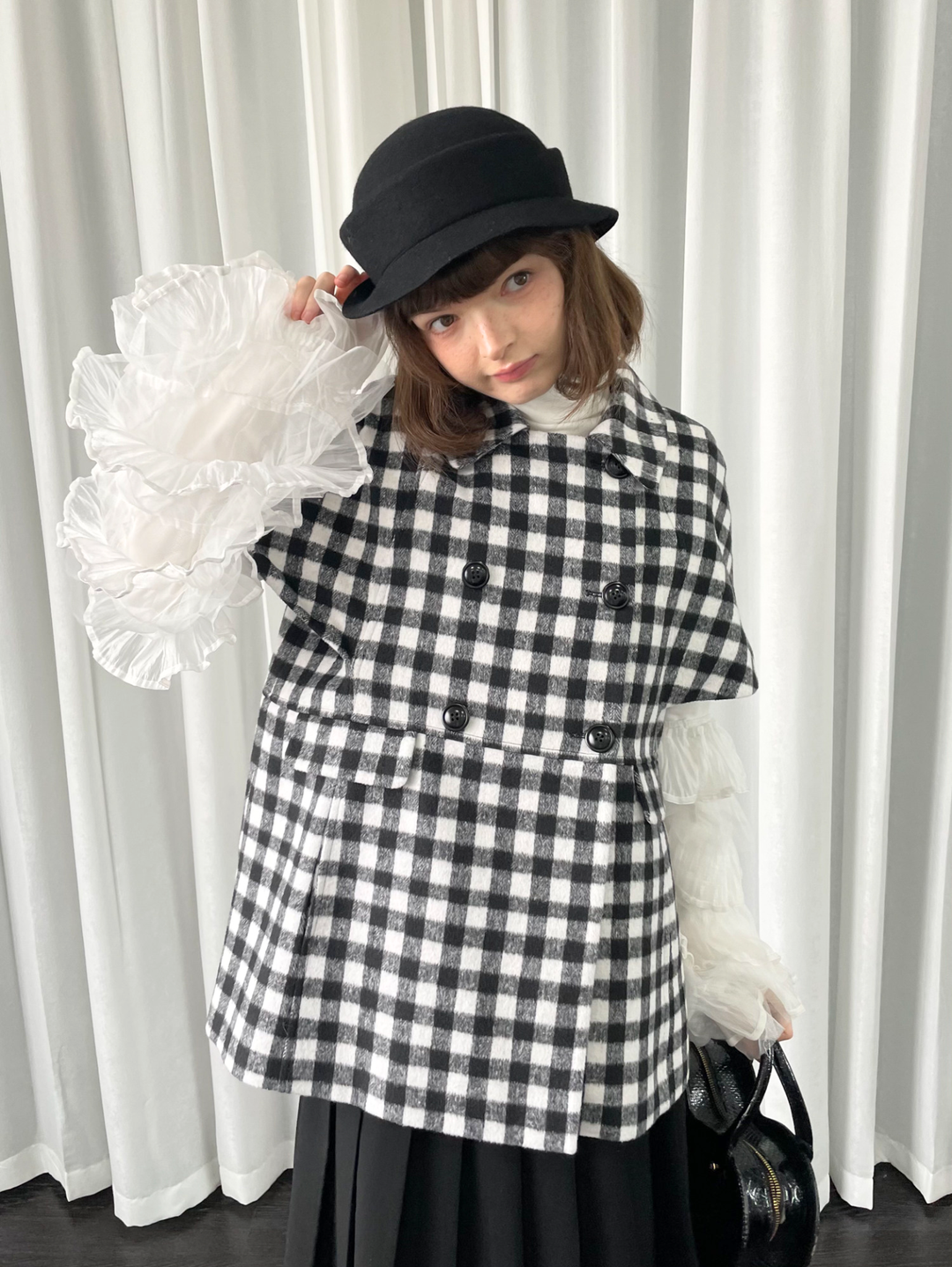 【Loose Smell】Sheer Frill Arm Covers
