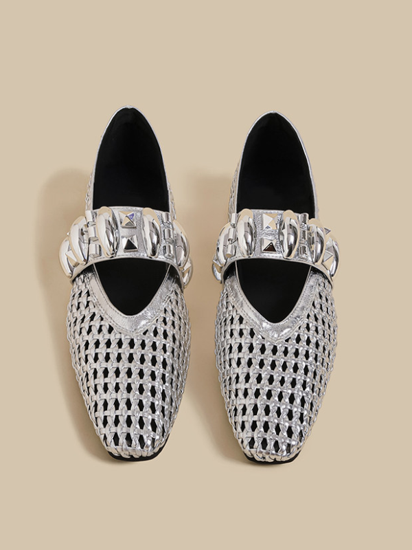Ornament Mesh Flats（〜25.0cm）