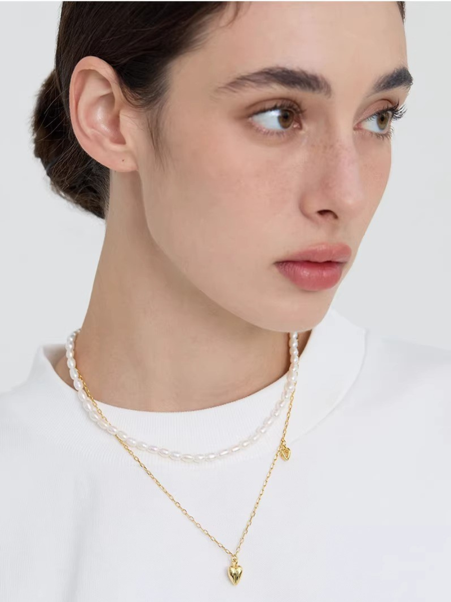 【EGO ACC】Soft Luster Pearl Necklace