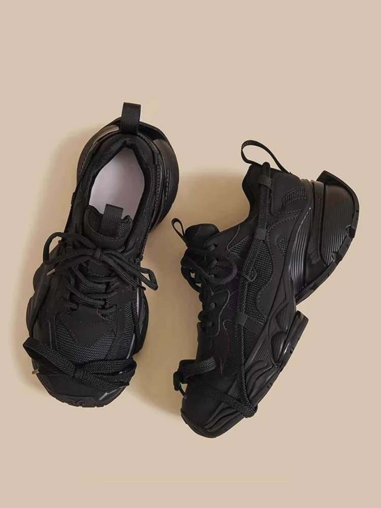 Ribbon Accent Chunky Sneakers（〜25.0cm）