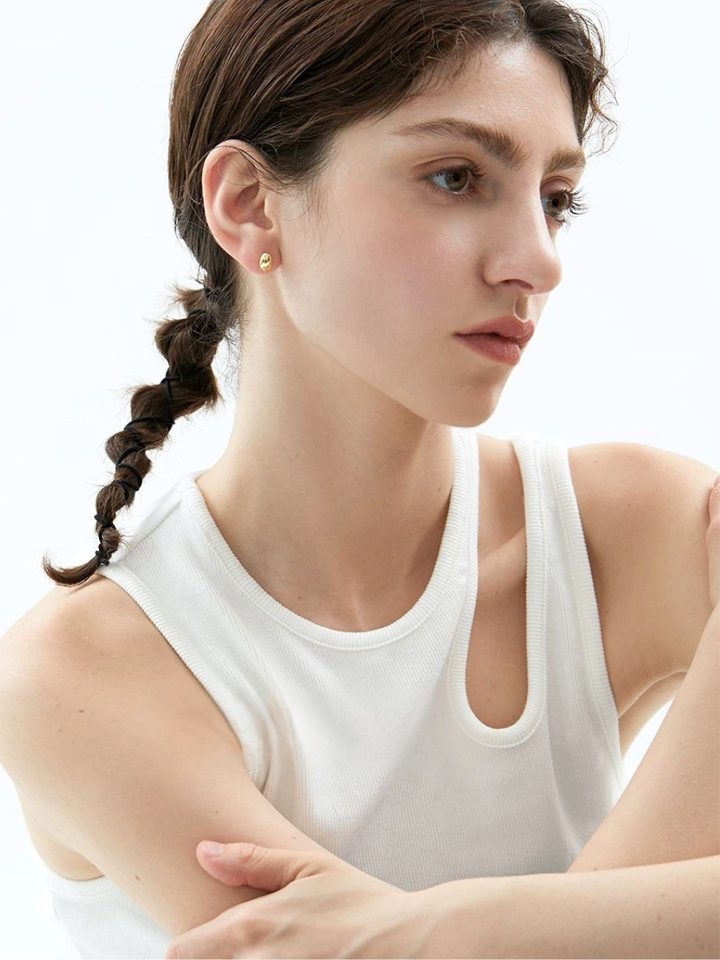 【EGO ACC】Dual Drop Bean Pierce