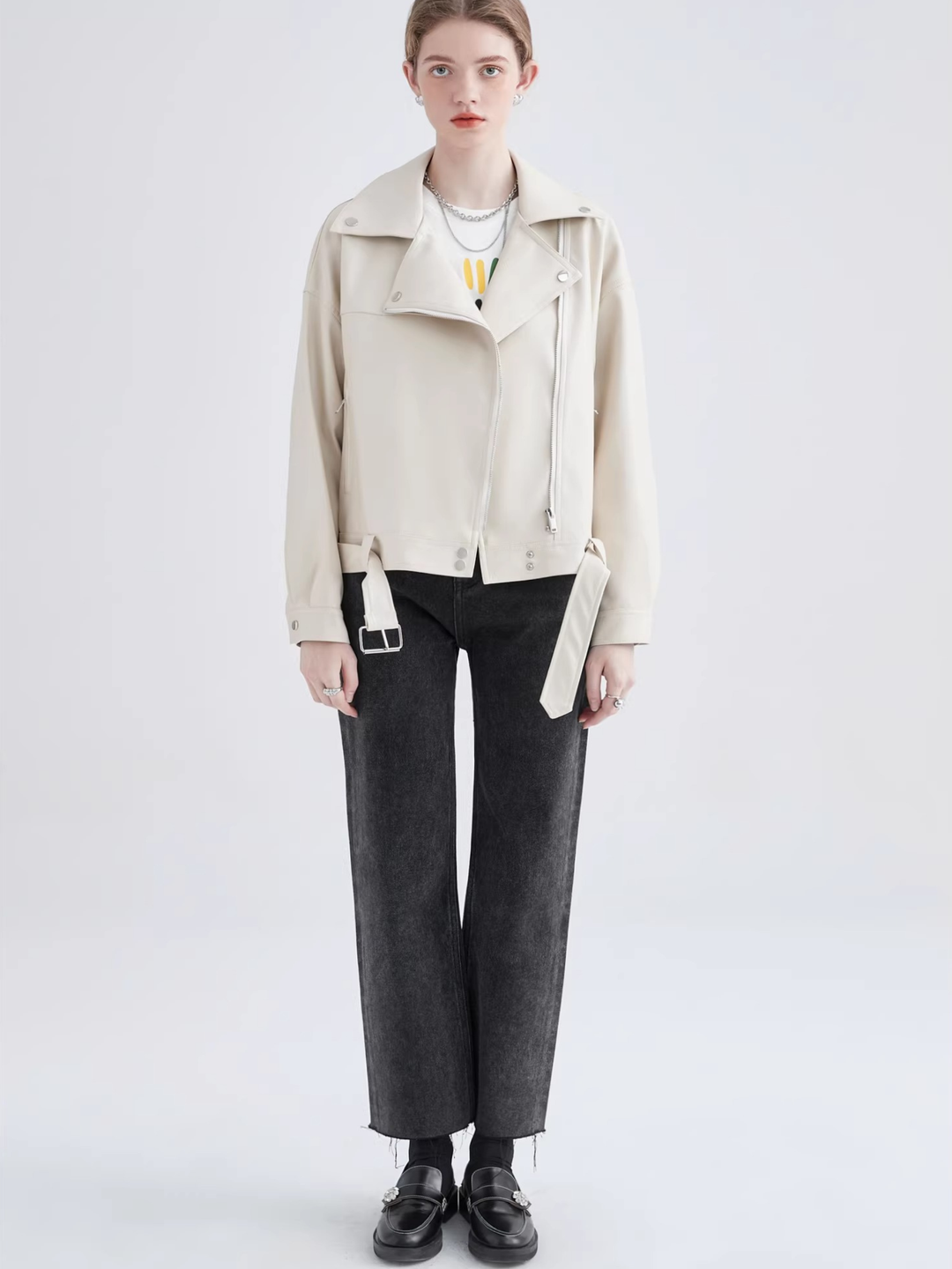 Soft Minimal Riders Jacket