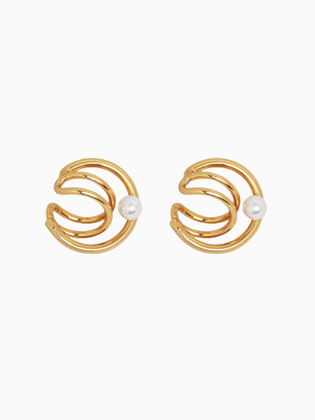 【EGO ACC】Pearl Orbit Ear Cuff