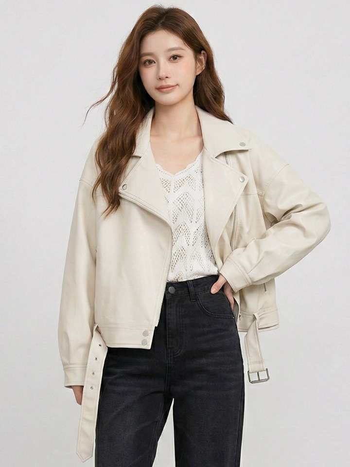 Soft Minimal Riders Jacket