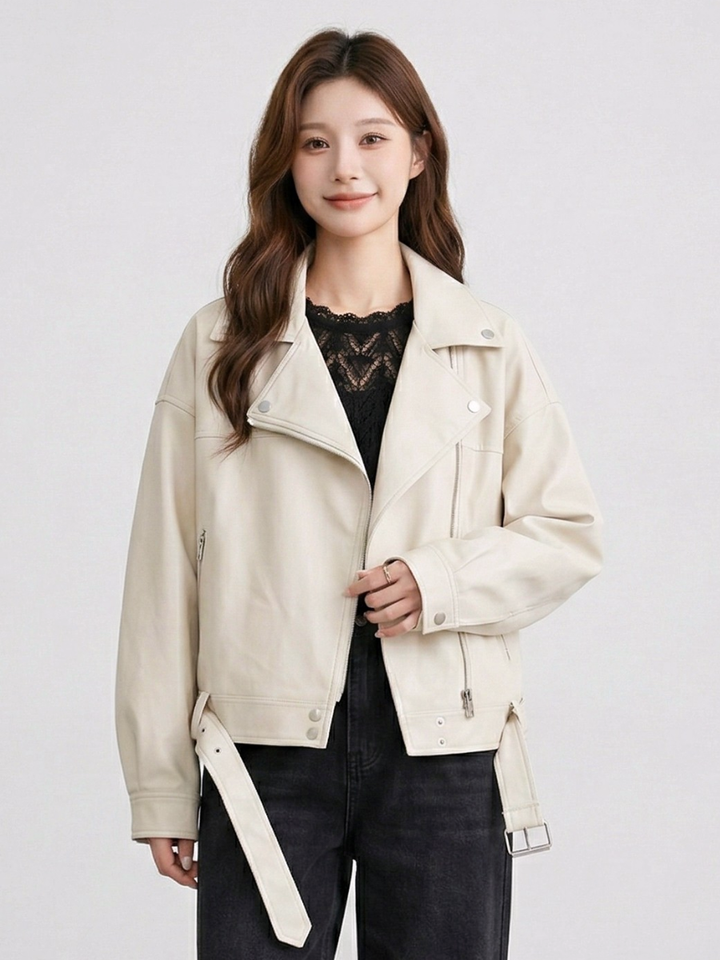 Soft Minimal Riders Jacket