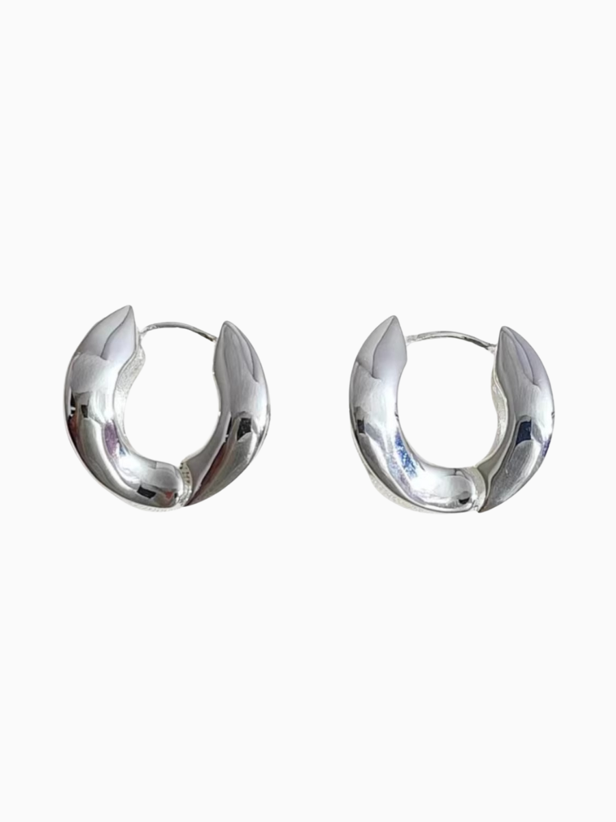 【EGO ACC】Sculpted Volume Hoop Pierce