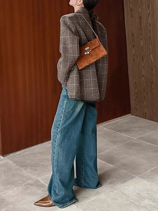 〈Pre Order〉Wide Strap Pointed Loafers