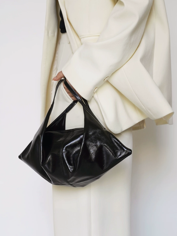 【PANLULUPAN】Sculptural Leather 2WAY Bag