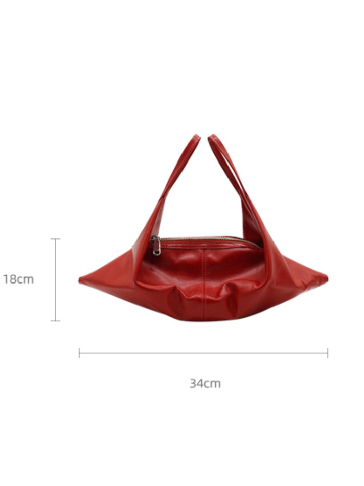【PANLULUPAN】Sculptural Leather 2WAY Bag