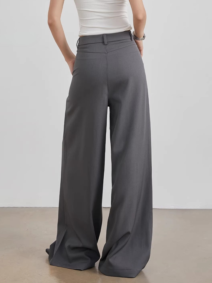 Tuck Wide Slacks